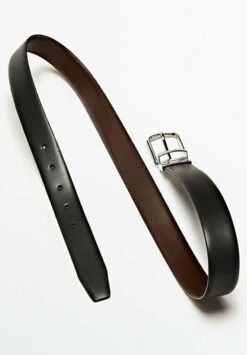 Massimo Dutti Reversible - Belt Business - Black -Massimo Dutti Shop a3455b18f09446dc8c81a4ee19e81e61