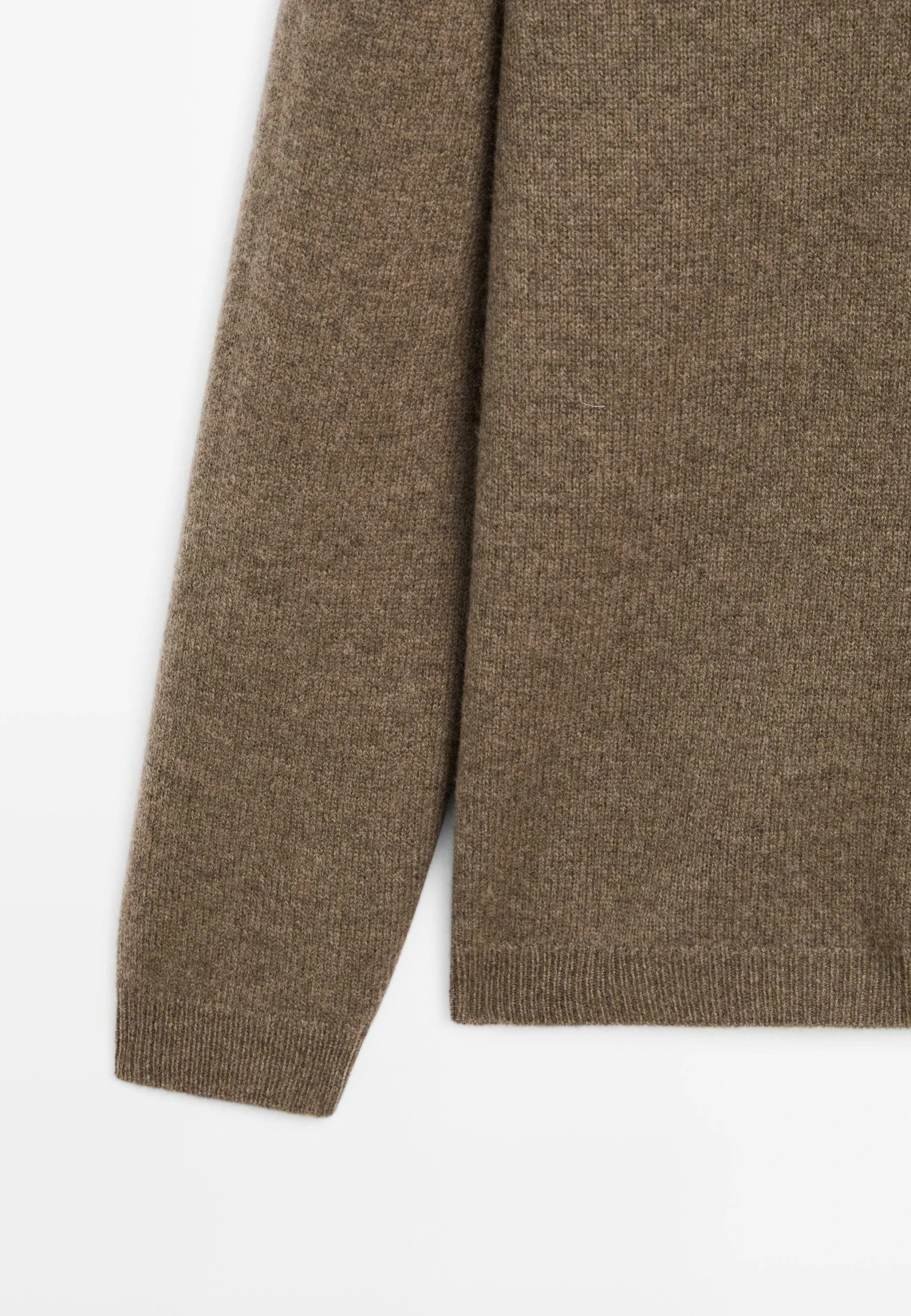 Massimo Dutti OVERSIZE V-NECK - Jumper - Ochre 12 Massimo Dutti OVERSIZE V-NECK - Jumper - Ochre - Image 10