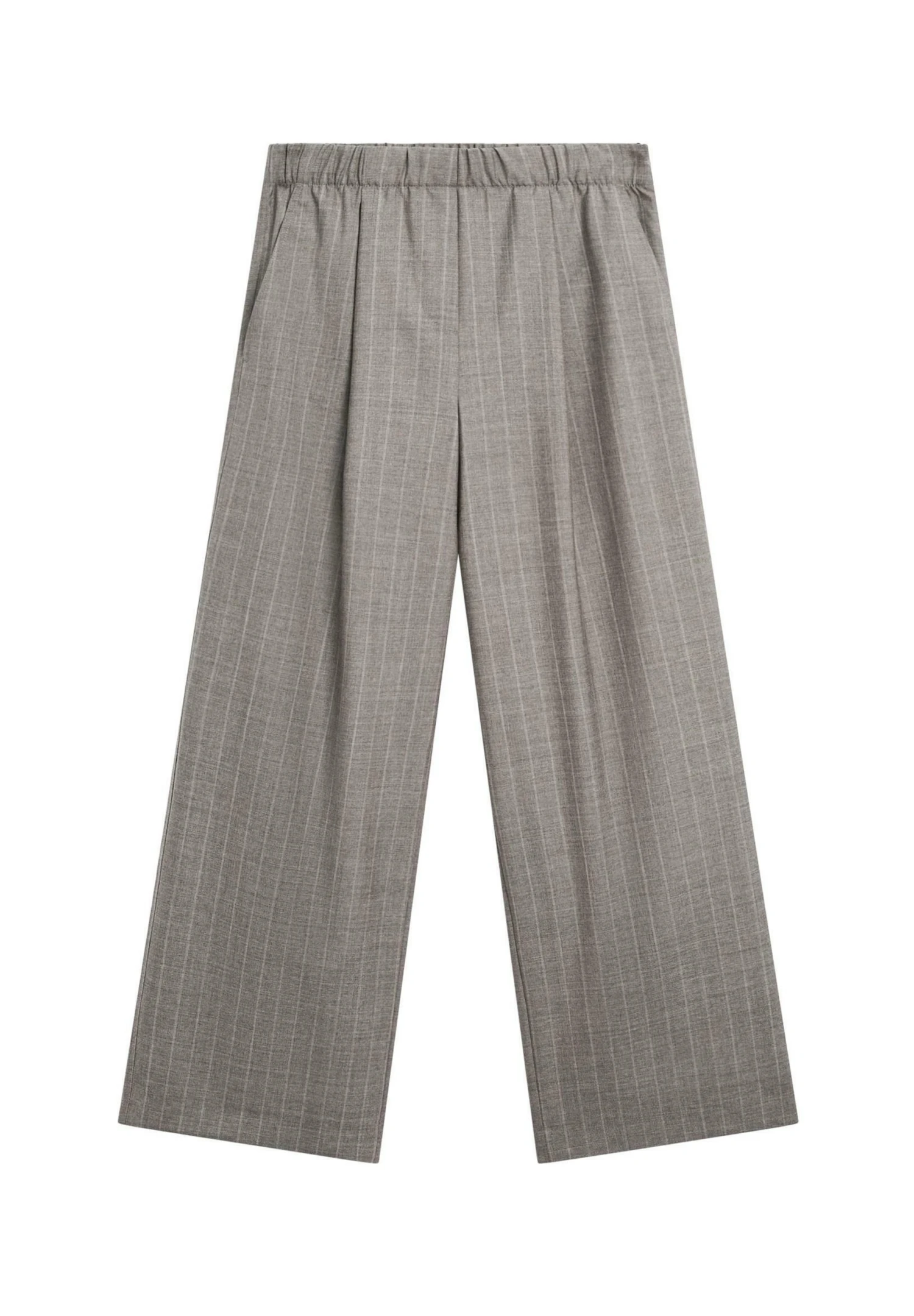 Massimo Dutti PINSTRIPE - Trousers - Brown 7 Massimo Dutti PINSTRIPE - Trousers - Brown - Image 5