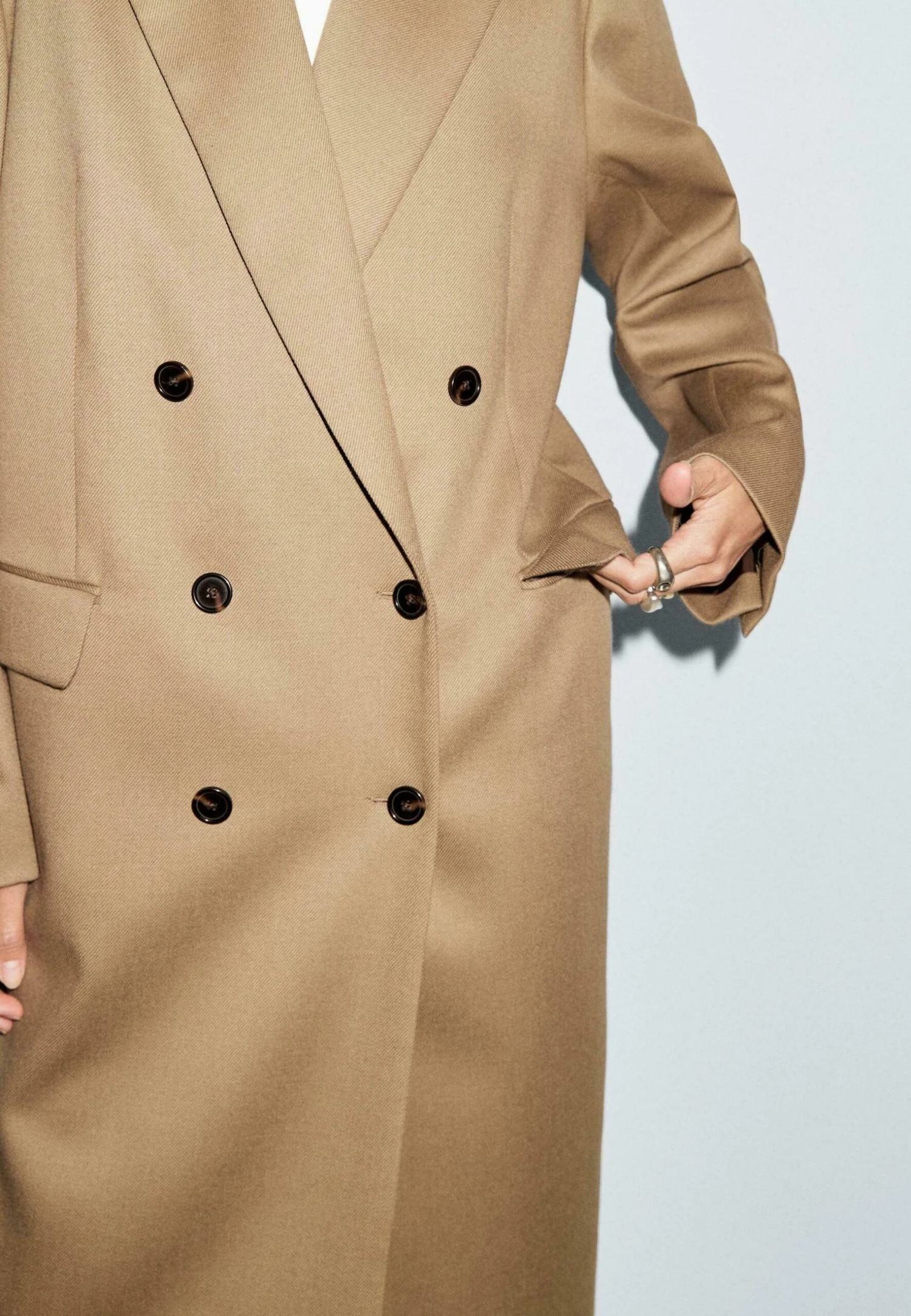 Massimo Dutti Classic Coat - Camel 6 Massimo Dutti Classic Coat - Camel - Image 4