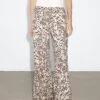 Massimo Dutti ANIMAL PRINT STRAIGHT-LEG - Trousers - Brown -Massimo Dutti Shop a3ae2a20314d4b8885bddfc6e9783924
