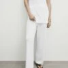 Massimo Dutti Textured - Trousers - White 2 Massimo Dutti Textured - Trousers - White -Massimo Dutti Shop a3ebb901b50841e18fbd532d69450cdb