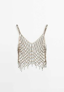 Massimo Dutti Studio-Chain With Beads - Other Accessories - Gold Coloured -Massimo Dutti Shop a40241d8687448ea80c5e3a78eee139e