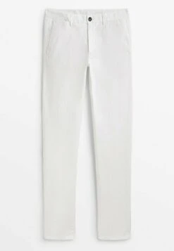 Massimo Dutti Blend- Chinos - White -Massimo Dutti Shop a409901083234b3aac2b73f1efdcc9cb