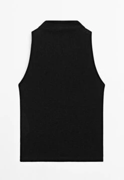 Massimo Dutti METALLIC-EFFECT HALTER NECK - Top - Black 19 Massimo Dutti METALLIC-EFFECT HALTER NECK - Top - Black -Massimo Dutti Shop a4489c8dc67f4f1c82b352d738394c95