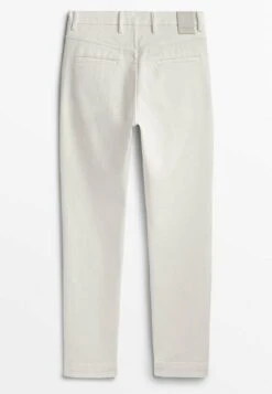 Massimo Dutti Studio-Straight-Fit- Chinos - Beige -Massimo Dutti Shop a48a12b24def466f992aeea9dc4c604a