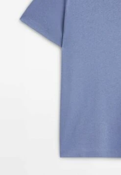 Massimo Dutti Short Sleeve - Basic T-Shirt - Dark Blue 18 Massimo Dutti Short Sleeve - Basic T-Shirt - Dark Blue -Massimo Dutti Shop a49c1ab49eb0428f84c1c03b1e095e9c