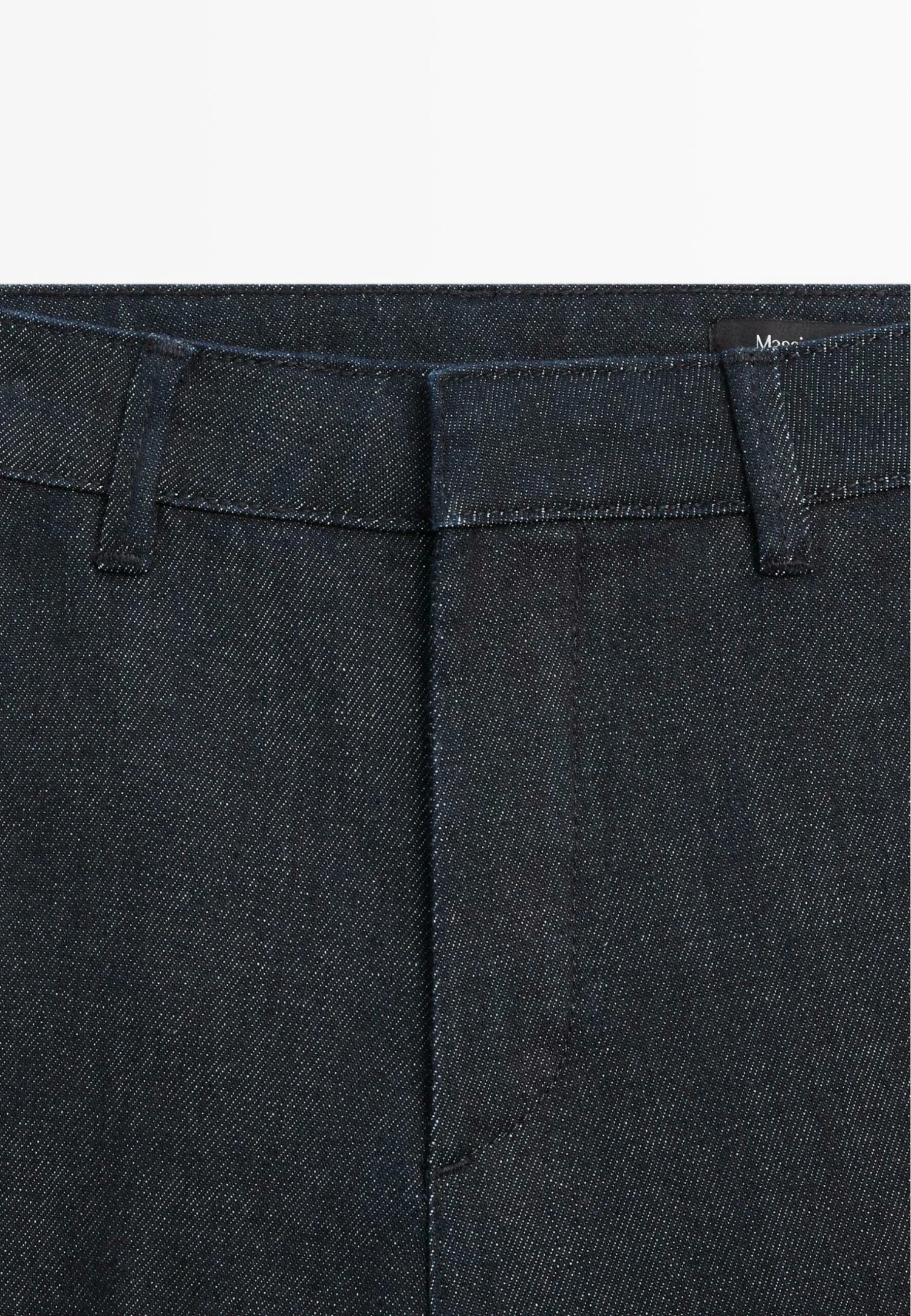 Massimo Dutti FLARE FIT MID-RISE BELL BOTTOM - Flared Jeans - Dark Blue 11 Massimo Dutti FLARE FIT MID-RISE BELL BOTTOM - Flared Jeans - Dark Blue - Image 9