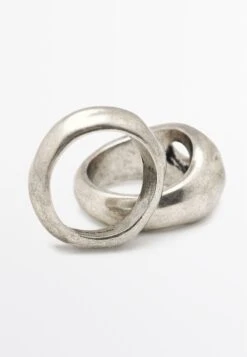 Massimo Dutti PACK 2 - Ring - Silver-coloured -Massimo Dutti Shop a4e2d4e5cbcb4a97a634d4da1c26502d