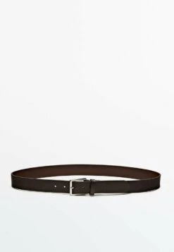 Massimo Dutti Embossed- Belt Business - Brown -Massimo Dutti Shop a4e4086125b247ae9b38e1ab569f72fd