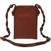 Massimo Dutti Mobile Phone With Woven Strap- Across Body Bag - Brown -Massimo Dutti Shop a4fb012135b248249238574a6d9651e8