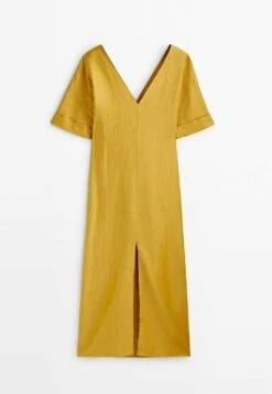 Massimo Dutti Creased-Effect - Day Dress -Massimo Dutti Shop a505a085a3344f07b99eba8e9a2bd5fc