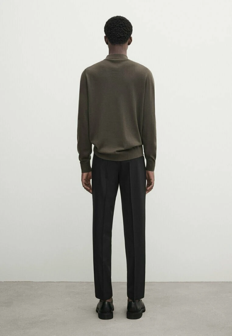 Massimo Dutti Jumper - Khaki 5 Massimo Dutti Jumper - Khaki - Image 3