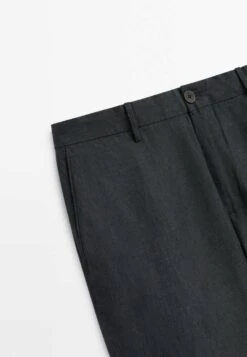 Massimo Dutti Tapered Fit - Chinos - Dark Grey 21 Massimo Dutti Tapered Fit - Chinos - Dark Grey -Massimo Dutti Shop a56e608de81f4923b3e5af3e5c550925