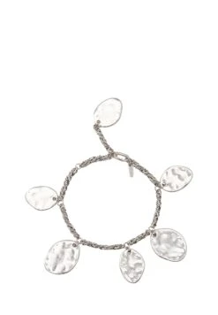 Massimo Dutti COIN - Bracelet - Silver-coloured