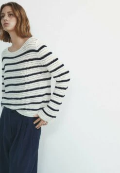 Massimo Dutti Striped Crochet - Jumper - Beige 17 Massimo Dutti Striped Crochet - Jumper - Beige -Massimo Dutti Shop a617d13df9844490a693cc0b0f4f4b1f