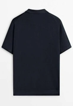 Massimo Dutti Studio - Blend - Polo Shirt - Blue/Black Denim 17 Massimo Dutti Studio - Blend - Polo Shirt - Blue/Black Denim -Massimo Dutti Shop a64c448c93464accbad24e19714f2e2b