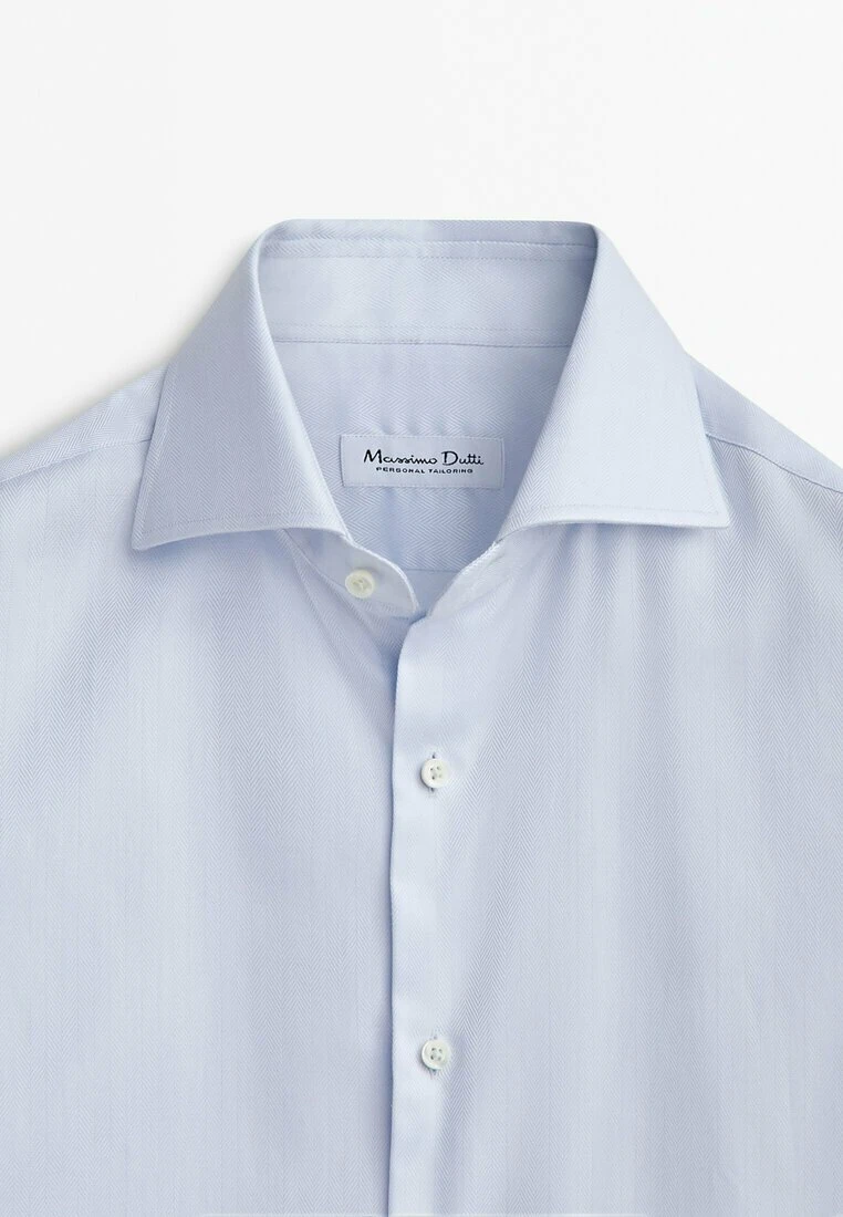 Massimo Dutti Easy Iron - Formal Shirt - Light Blue 9 Massimo Dutti Easy Iron - Formal Shirt - Light Blue - Image 7