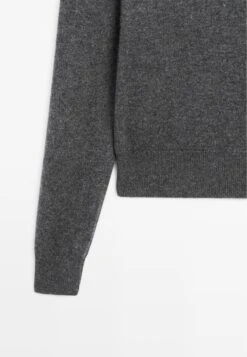 Massimo Dutti CREW NECK SWEATER - Jumper - Grey -Massimo Dutti Shop a6fa46d6613345a98bfa17f91c187e42