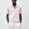 Massimo Dutti Polo Shirt - Light Pink -Massimo Dutti Shop a72df1352ce44b6b81866182ad0762e0