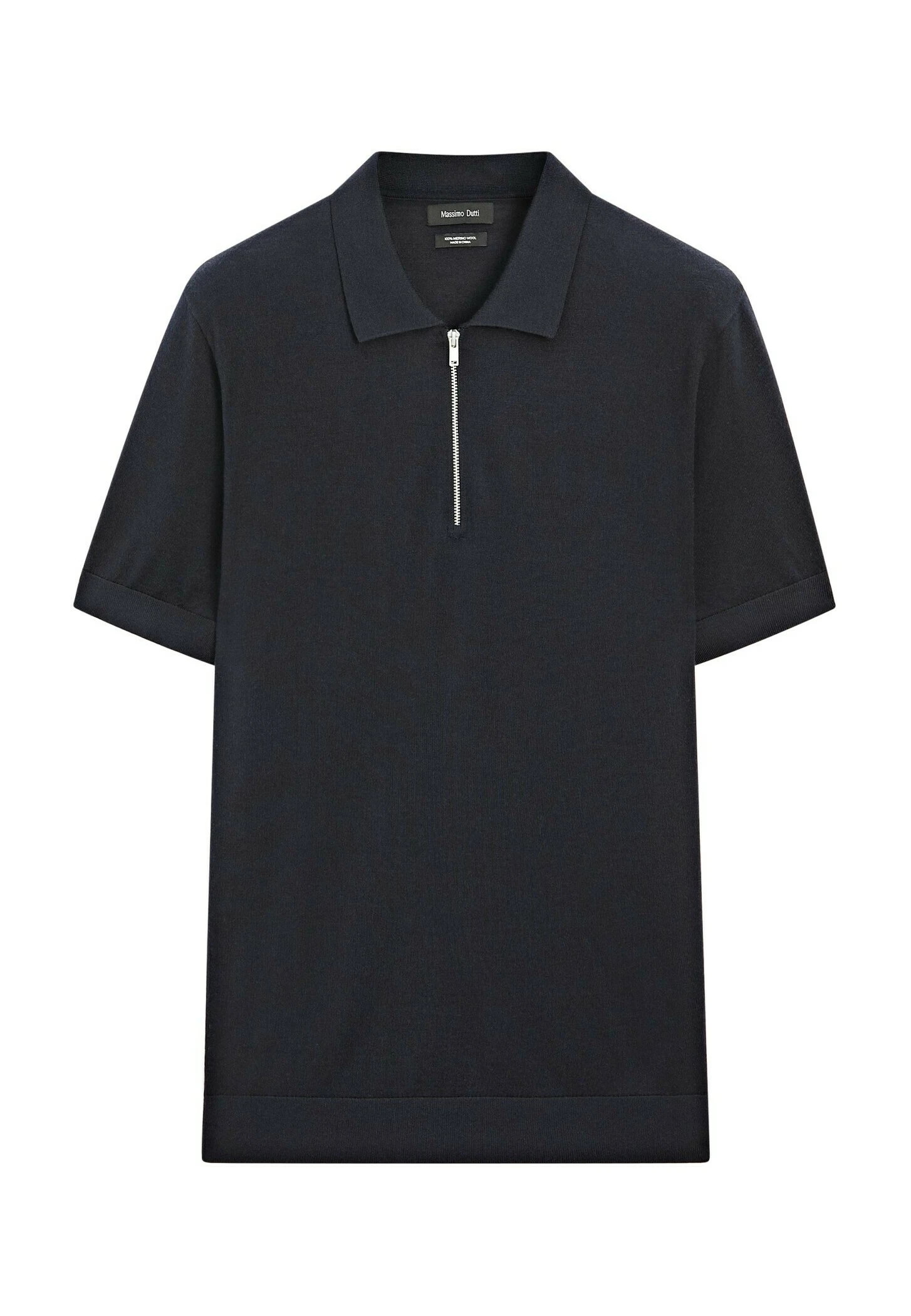 Massimo Dutti POLO COLLAR WITH ZIP - Polo Shirt - Bordeaux 11 Massimo Dutti POLO COLLAR WITH ZIP - Polo Shirt - Bordeaux - Image 9