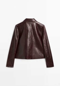 Massimo Dutti Leather Jacket - Bordeaux 14 Massimo Dutti Leather Jacket - Bordeaux -Massimo Dutti Shop a7666dc8013a458f85b34f2094dded1d