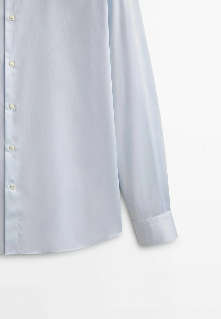 Massimo Dutti Regular Fit - Formal Shirt - Light Blue 10 Massimo Dutti Regular Fit - Formal Shirt - Light Blue - Image 8
