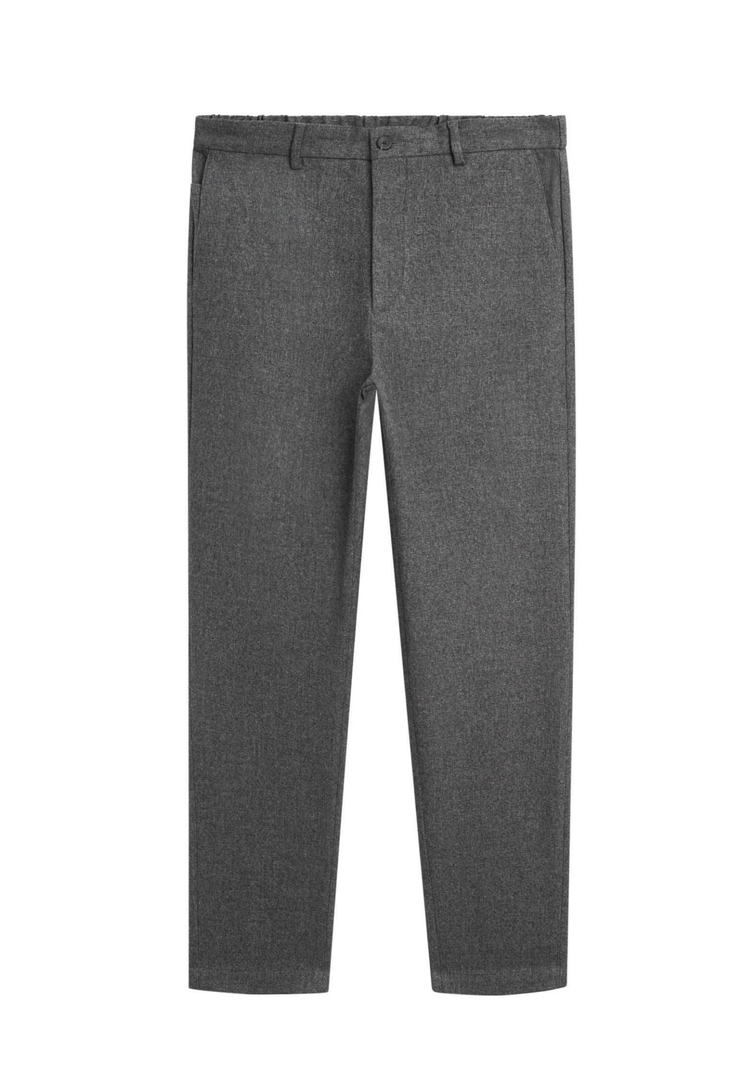 Massimo Dutti JOGGER WITH TEXTURED DETAIL - Trousers - Grey 7 Massimo Dutti JOGGER WITH TEXTURED DETAIL - Trousers - Grey - Image 5