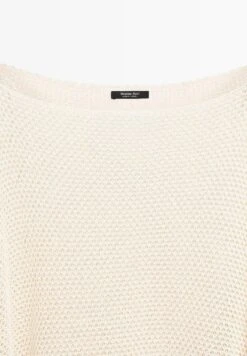 Massimo Dutti TEXTURED - Cape - Beige -Massimo Dutti Shop a82fe57eaad845e0b9af2cd00af91299