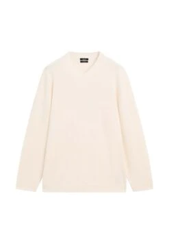 Massimo Dutti V-NECK - Jumper - Mottled Dark Brown -Massimo Dutti Shop a88a6db2ad5547f996ac0322cc006938