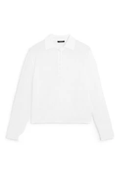 Massimo Dutti SEMI-SHEER WITH POLO COLLAR - Polo Shirt - Brown -Massimo Dutti Shop a9f1eba6309549e89d7e598b0dd5506a