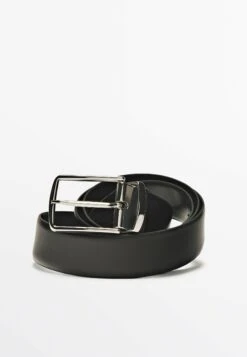 Massimo Dutti REVERSIBLE - Belt - Black -Massimo Dutti Shop aa0bfd91d27d4aa4ba86e2a3a24768ff