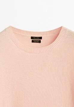 Massimo Dutti Crew Neck - Jumper - Light Pink -Massimo Dutti Shop aa4ffc8e39bf402d859b2ed9cfe417f9