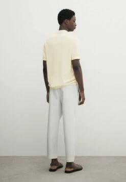 Massimo Dutti Milano Short Sleeve- Polo Shirt - Beige -Massimo Dutti Shop ab000297a2c443fd9b321098cdb5ef8b