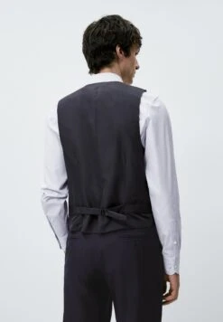 Massimo Dutti Suit Waistcoat - Dark Blue -Massimo Dutti Shop ab6c8f9f0f514d78974fddbcb8b46cd1