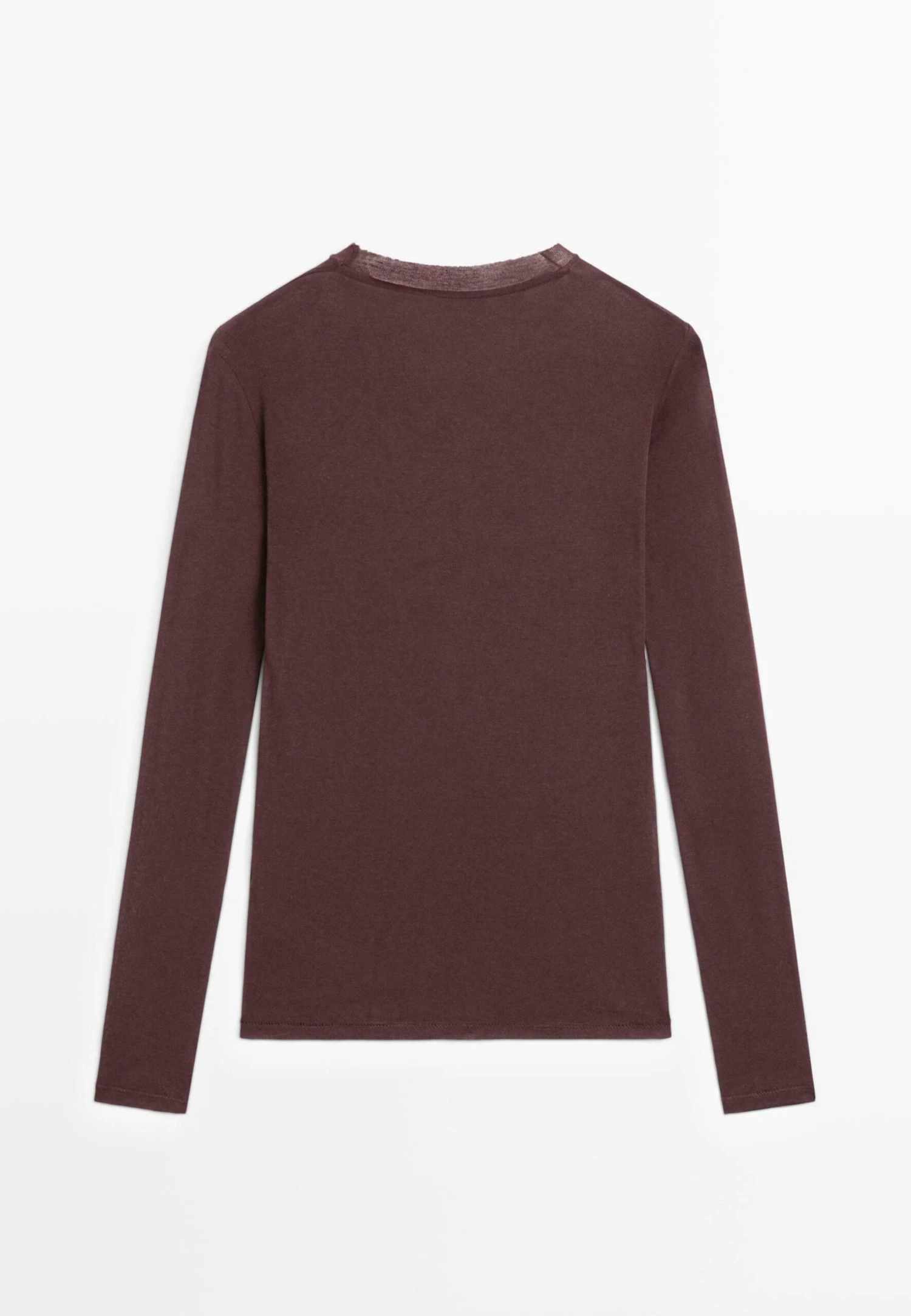 Massimo Dutti WITH NECKLINE - Long Sleeved Top - Black 12 Massimo Dutti WITH NECKLINE - Long Sleeved Top - Black - Image 10