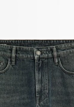 Massimo Dutti Jeans Tapered Fit - Mottled Dark Blue -Massimo Dutti Shop ab9ccd675f2a45c7b733ffb1dbe8b039