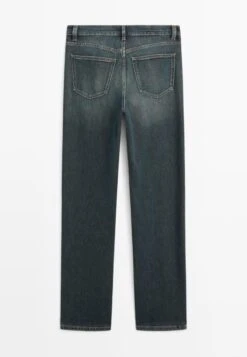 Massimo Dutti HIGH-WAIST - Straight Leg Jeans - Blue Denim 20 Massimo Dutti HIGH-WAIST - Straight Leg Jeans - Blue Denim -Massimo Dutti Shop abff259f740242d6b4b4e4a281c2657b