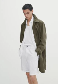 Massimo Dutti Bermuda- Shorts - White -Massimo Dutti Shop ac04957001984068ba4bc8dcc95829d5