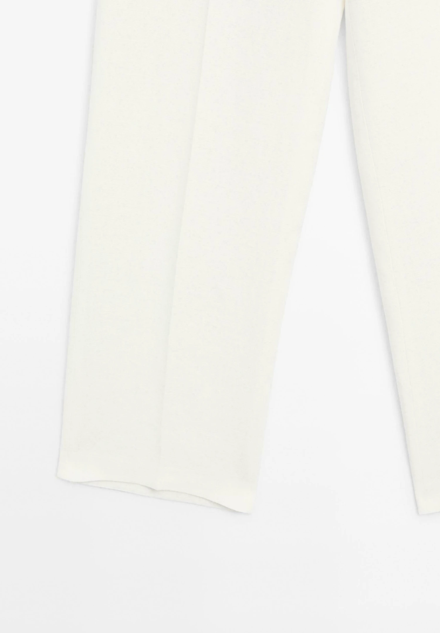 Massimo Dutti STRAIGHT-FIT SUIT - Trousers - White 10 Massimo Dutti STRAIGHT-FIT SUIT - Trousers - White - Image 8