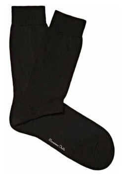 Massimo Dutti Plain Scottish- Socks - Black