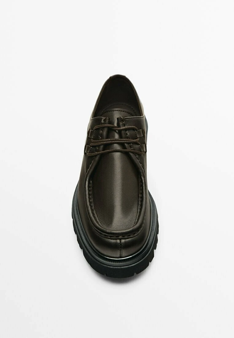 Massimo Dutti Moc Toe- Lace-Ups - Brown 5 Massimo Dutti Moc Toe- Lace-Ups - Brown - Image 3