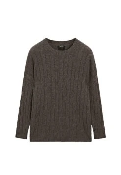 Massimo Dutti CABLE-KNIT SWEATER - Jumper - Bordeaux -Massimo Dutti Shop ac9f3dafe9ca4035954eb0b47ff9c08e