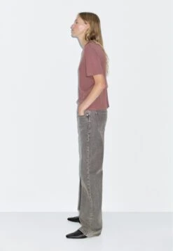 Massimo Dutti LOOSE FIT SHORT SLEEVE - Basic T-shirt - Light Pink -Massimo Dutti Shop ace59d84c11444fea11cf8c22e4279a2