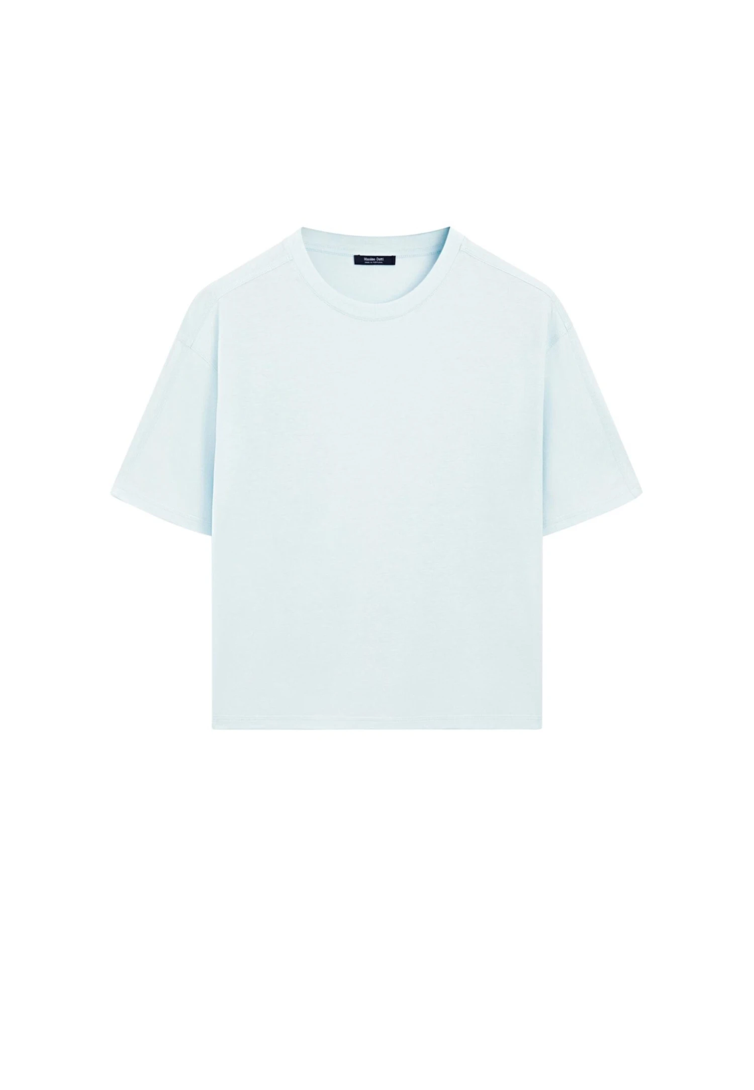 Massimo Dutti OVERSIZE WITH SEAM DETAIL - Basic T-shirt - Brown 12 Massimo Dutti OVERSIZE WITH SEAM DETAIL - Basic T-shirt - Brown - Image 10