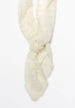 Massimo Dutti CHUNKY TIE - Scarf - Sand -Massimo Dutti Shop aced927310524d989094c37132421fce