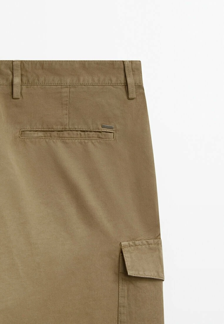 Massimo Dutti Cargo Trousers - Beige 11 Massimo Dutti Cargo Trousers - Beige - Image 9