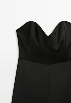 Massimo Dutti Studio Sweetheart Neckline- Jumpsuit - Black -Massimo Dutti Shop ad30dbf05195472a945cffe83ad53c6f