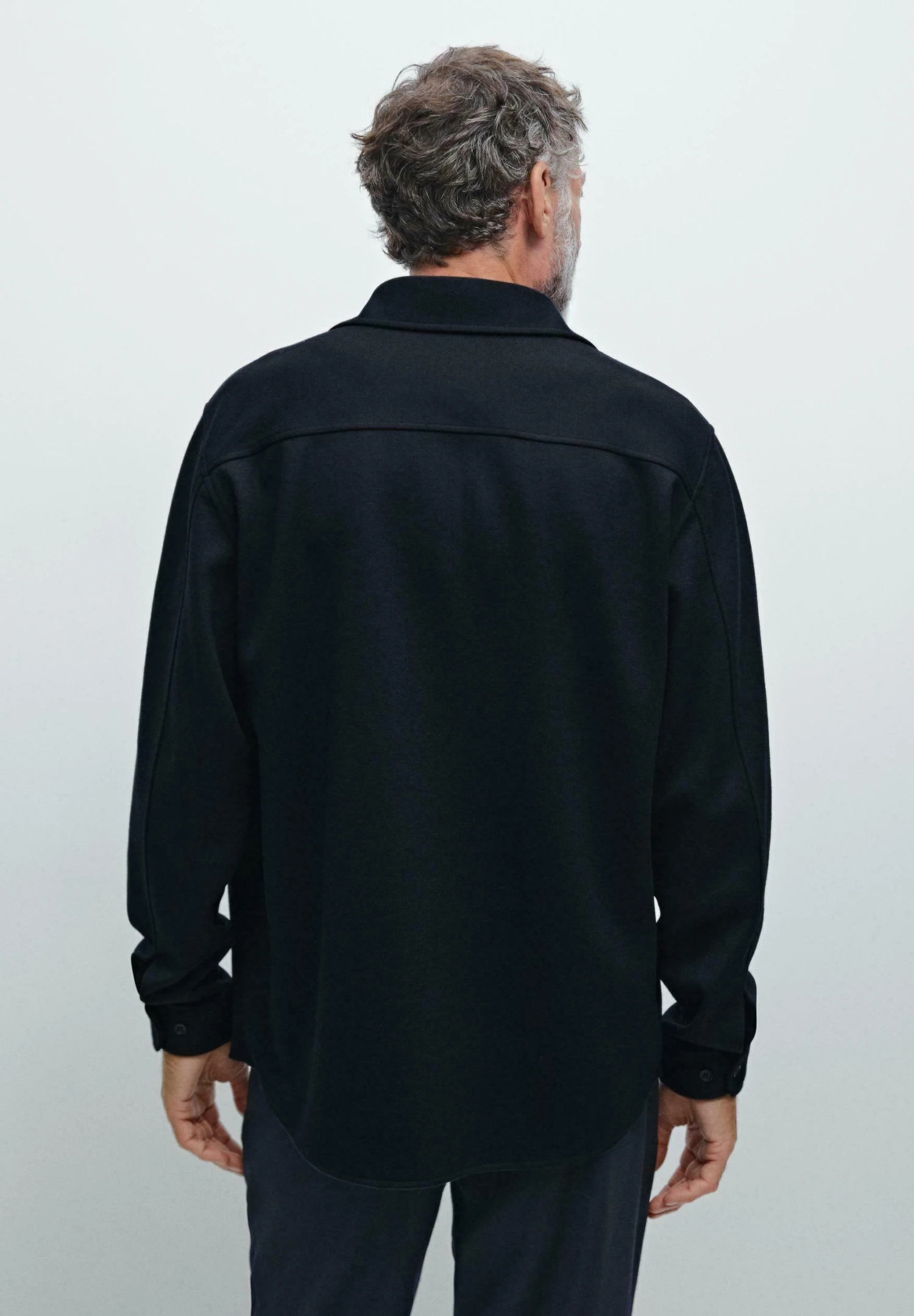 Massimo Dutti WITH CHEST POCKETS - Summer Jacket - Dark Blue 5 Massimo Dutti WITH CHEST POCKETS - Summer Jacket - Dark Blue - Image 3