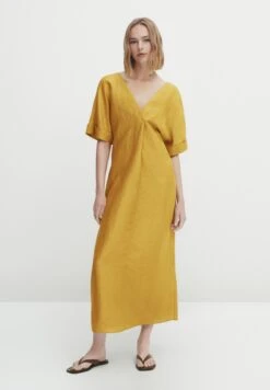 Massimo Dutti Creased-Effect - Day Dress